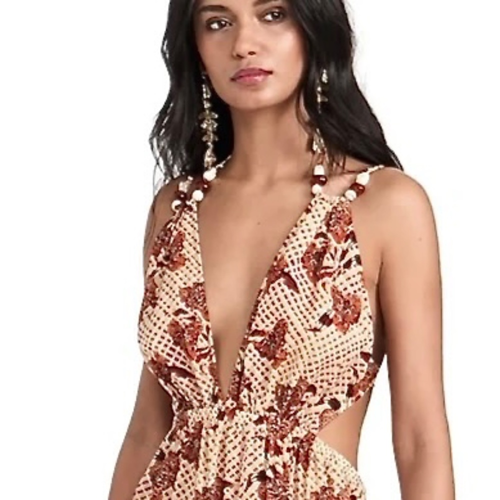 Ulla Johnson Aralyn Cotton / Viscose Halter Dress M